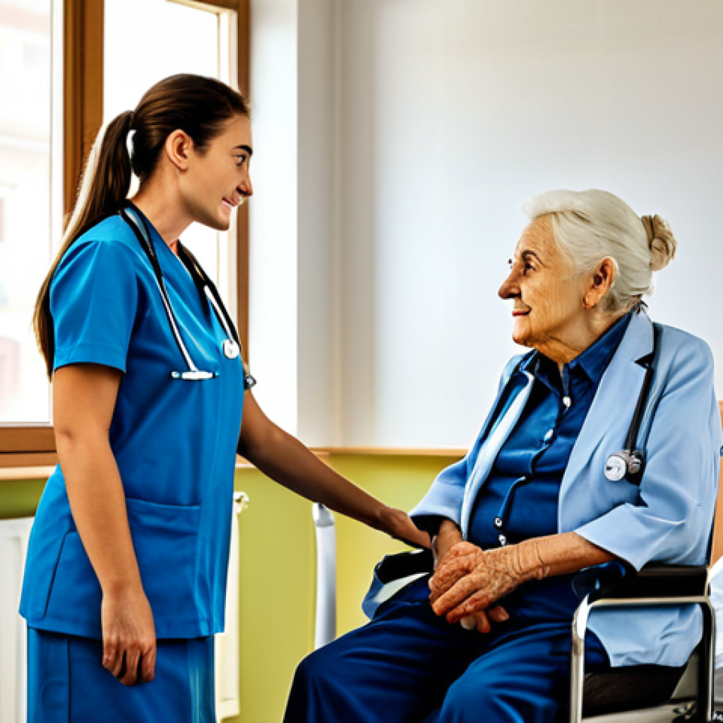 간호사의 전문 분야 선택 가이드 - "A dedicated nurse in a modern Italian hospital, fully clothed in a professional uniform, compassion...