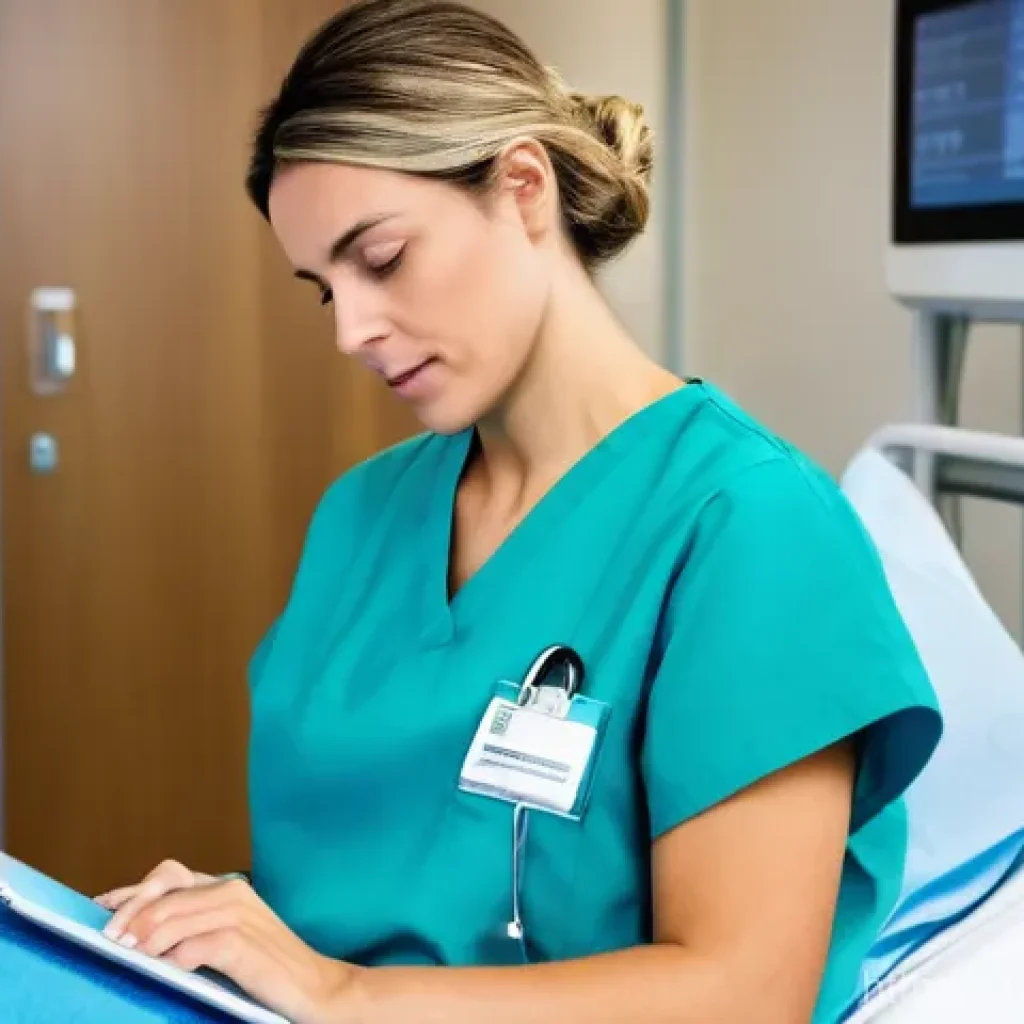간호사와 간호조무사의 차이 - **Prompt: The Autonomous Italian Nurse in Action**
A highly skilled and compassionate Italian fe...