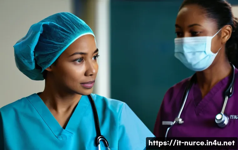 응급실 간호사 업무 사례 - **Prompt 1: The Urgent Decision-Maker**
    A highly competent female emergency room nurse, of diver...