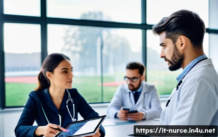 간호사의 대학원 진학 사례 - A professional Italian nurse attending an advanced post-graduate training course in a modern univers...