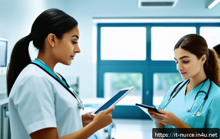 간호사 업무 중 발생하는 법적 문제 - A busy Italian hospital ward scene depicting a diverse team of nurses and doctors in professional at...